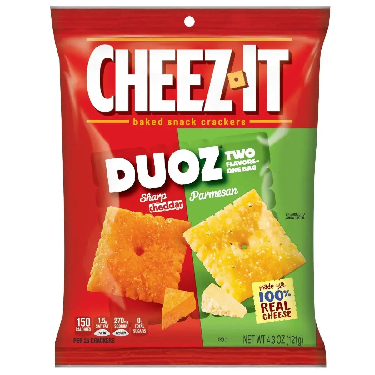 Cheez-It Duoz Cheddar Fort Parmesan 121g OhMyCandyBox