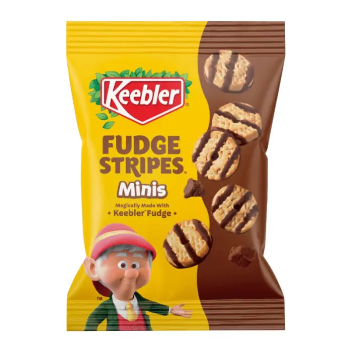Cookies Keebler Fudge Stripes Minis Original 57g OhMyCandyBox