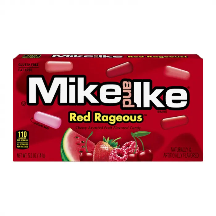 Mike and Ike RedRageous 120g OhMyCandyBox