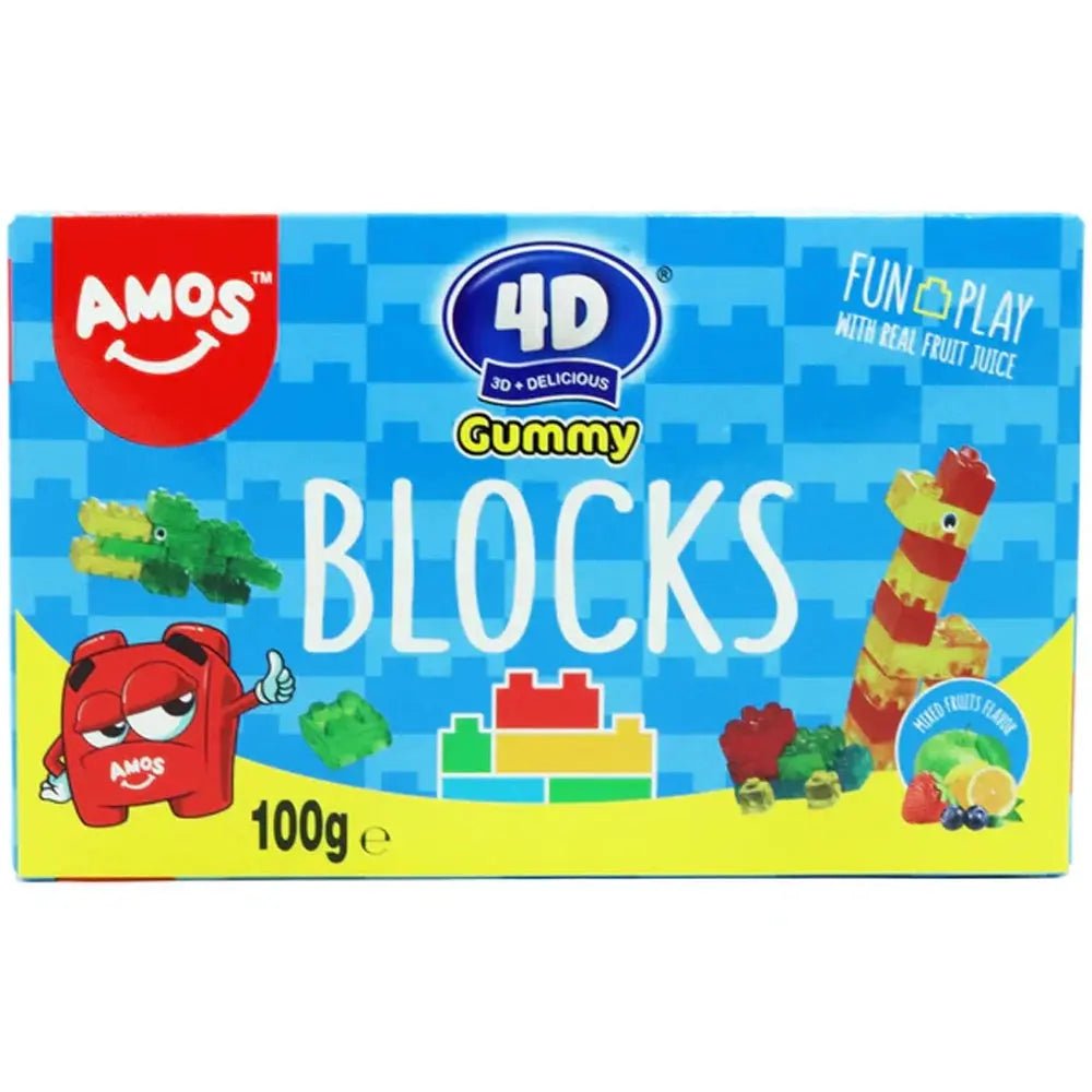 Amos 4D Blocs Gélifiés 100g OhMyCandyBox