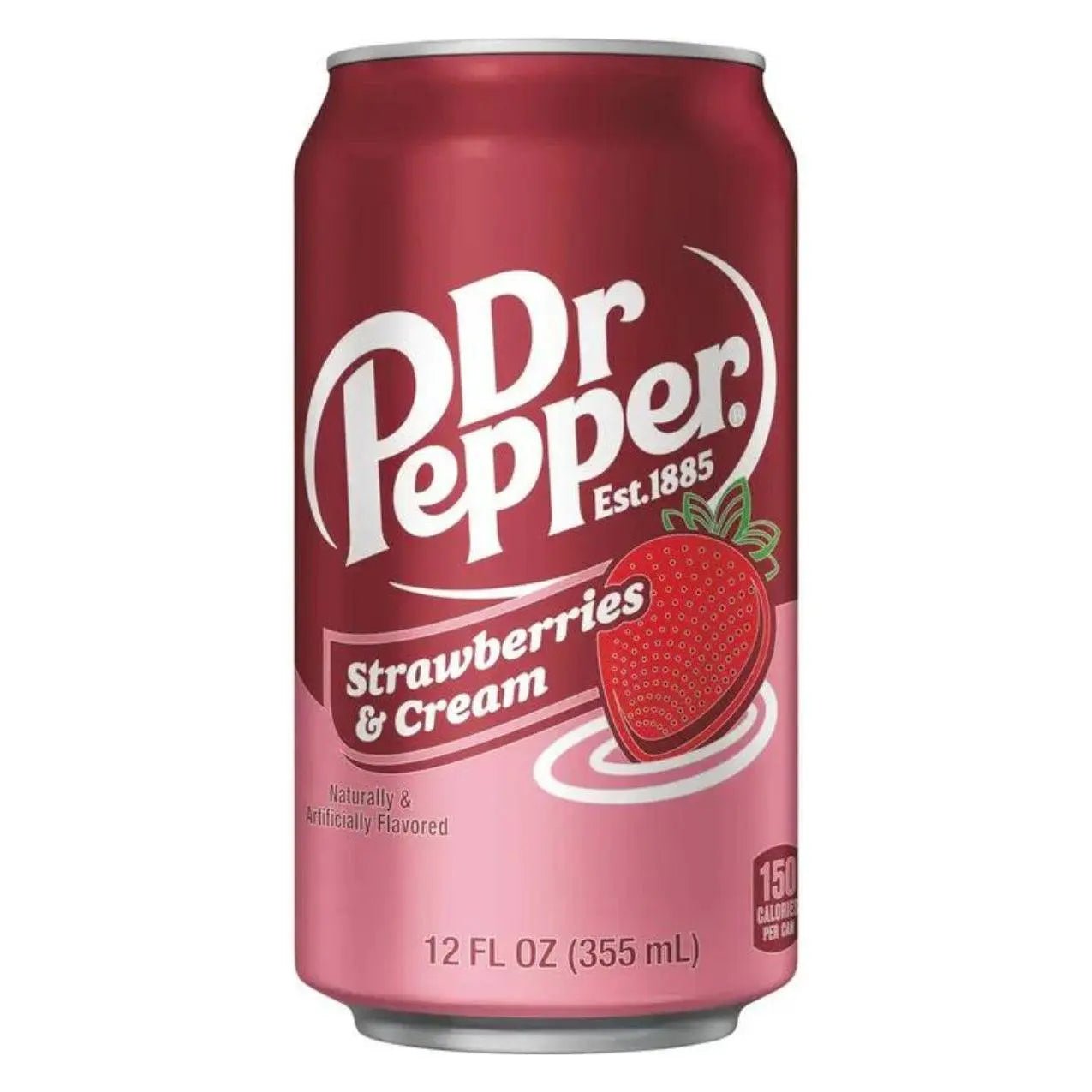 Dr Pepper Fraises & Crème 355ml OhMyCandyBox