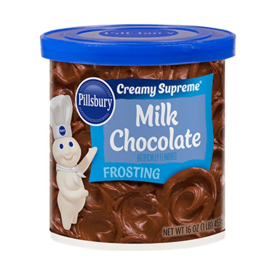 Pillsbury Crème Suprême Glaçage Chocolat au Lait 453g OhMyCandyBox