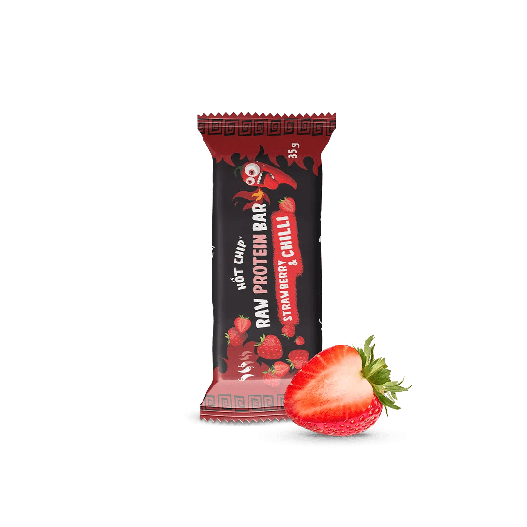 Barre Protéinée Crue Fraise 35g OhMyCandyBox