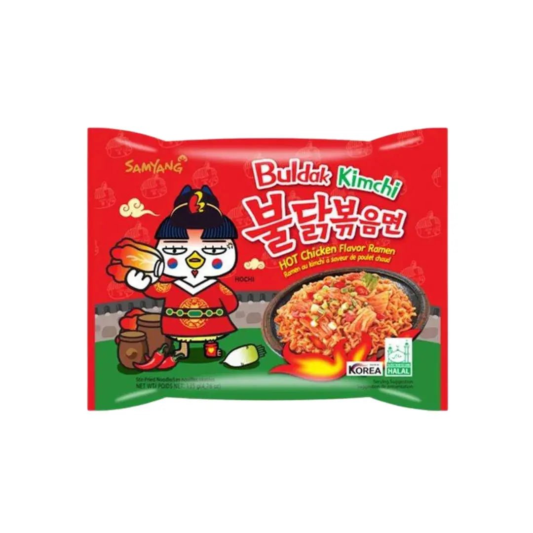 Nouilles instantanées Samyang Buldak Kimchi Hot Chicken 135g OhMyCandyBox