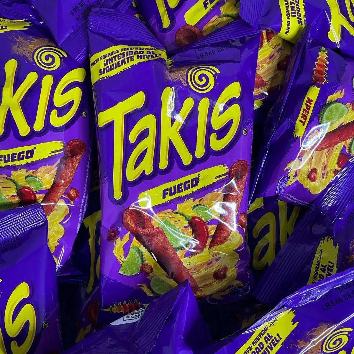Takis chips croustillants et épicés - Grignotines américaines en ligne ...