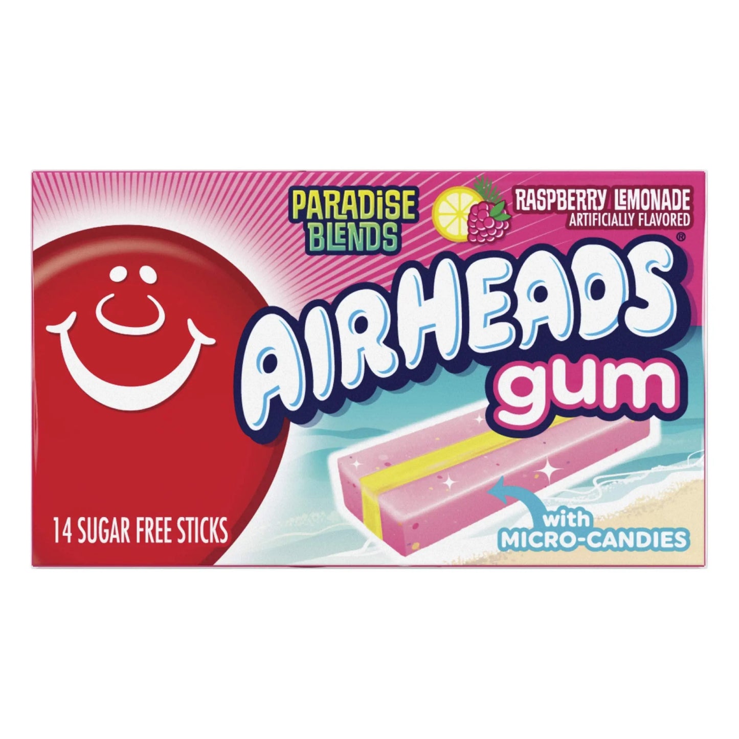 Airheads Chewing-gum Framboise Limonade 34g OhMyCandyBox