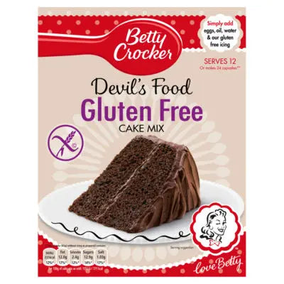 Mélange à gâteau Betty Crocker Sans Gluten Chocolat Noir 425g OhMyCandyBox