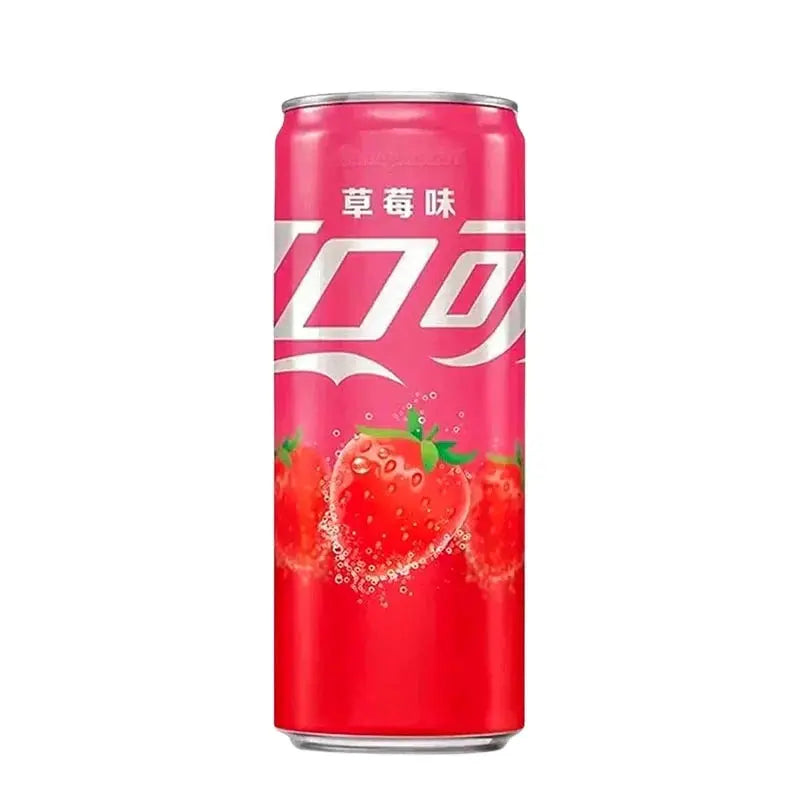 Coca Cola Fraise 330ml OhMyCandyBox
