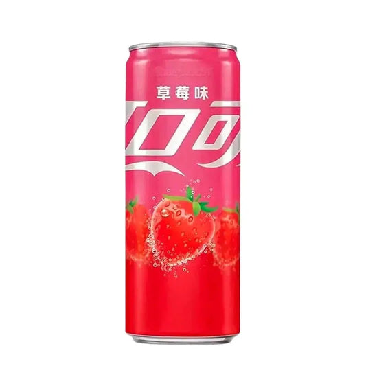 Coca Cola Fraise 330ml OhMyCandyBox