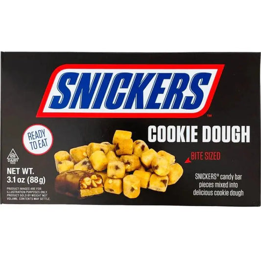 Bouchées Cookie Dough Snickers 88g OhMyCandyBox