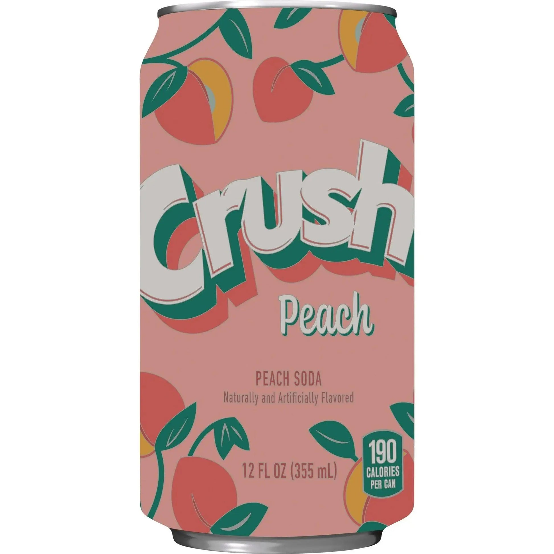 Soda Crush Pêche 355ml OhMyCandyBox