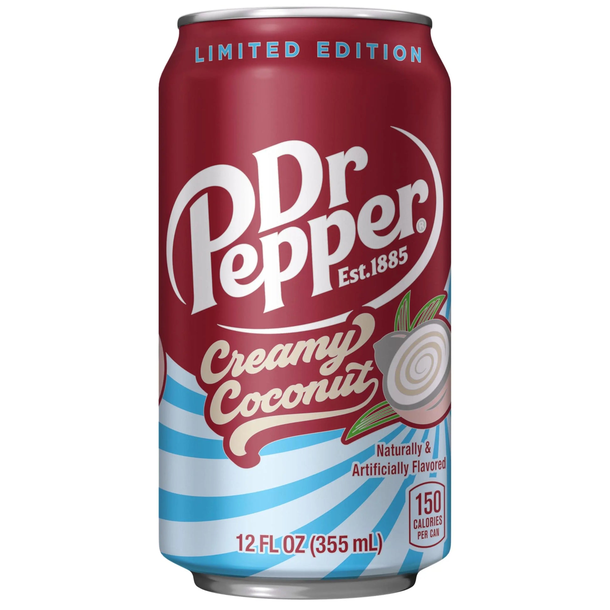 Dr Pepper Crème de Noix de Coco 355ml - Édition Limitée OhMyCandyBox