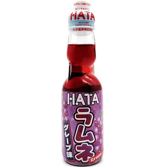 Soda Ramune au raisin Hatakosen 200ml OhMyCandyBox