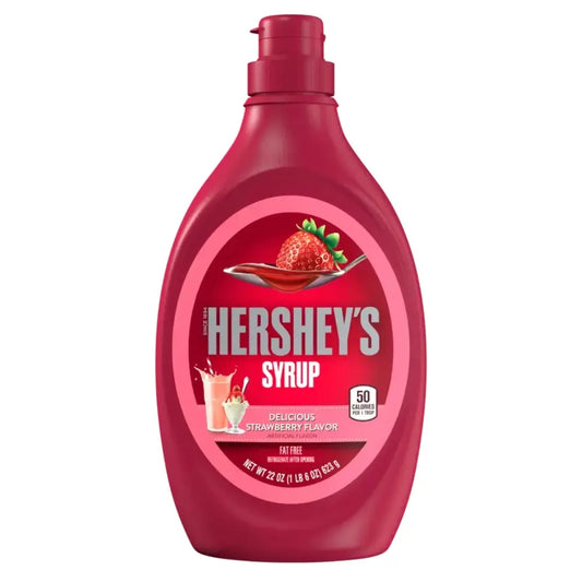 Syrup Strawberry Hershey's 623g OhMyCandyBox