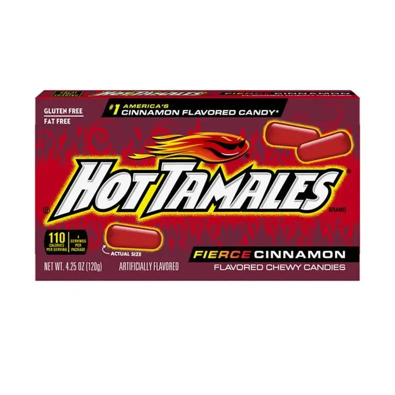 Hot Tamales Cannelle Intense 120g OhMyCandyBox