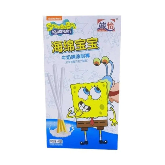 Junyi Lait Bob l'Éponge 48g OhMyCandyBox