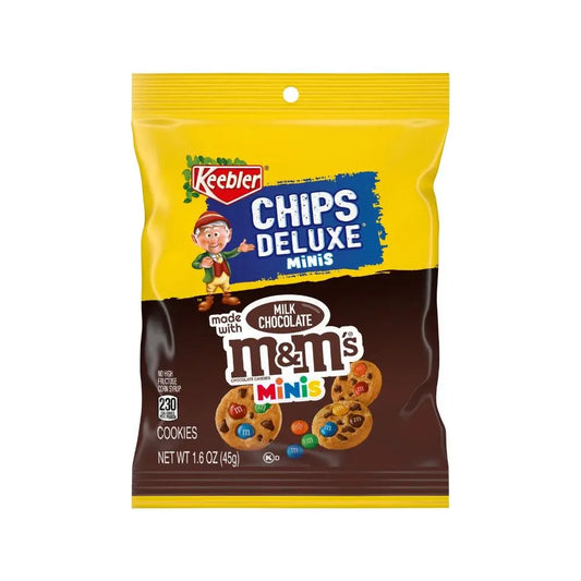 Biscuits Keebler avec M&M's Minis Taille Bouchée 45g OhMyCandyBox