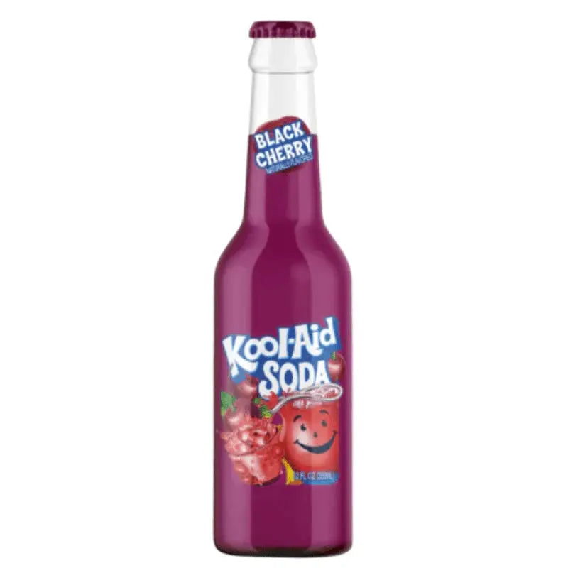 Kool-Aid Soda Cerise Noire 355ml OhMyCandyBox