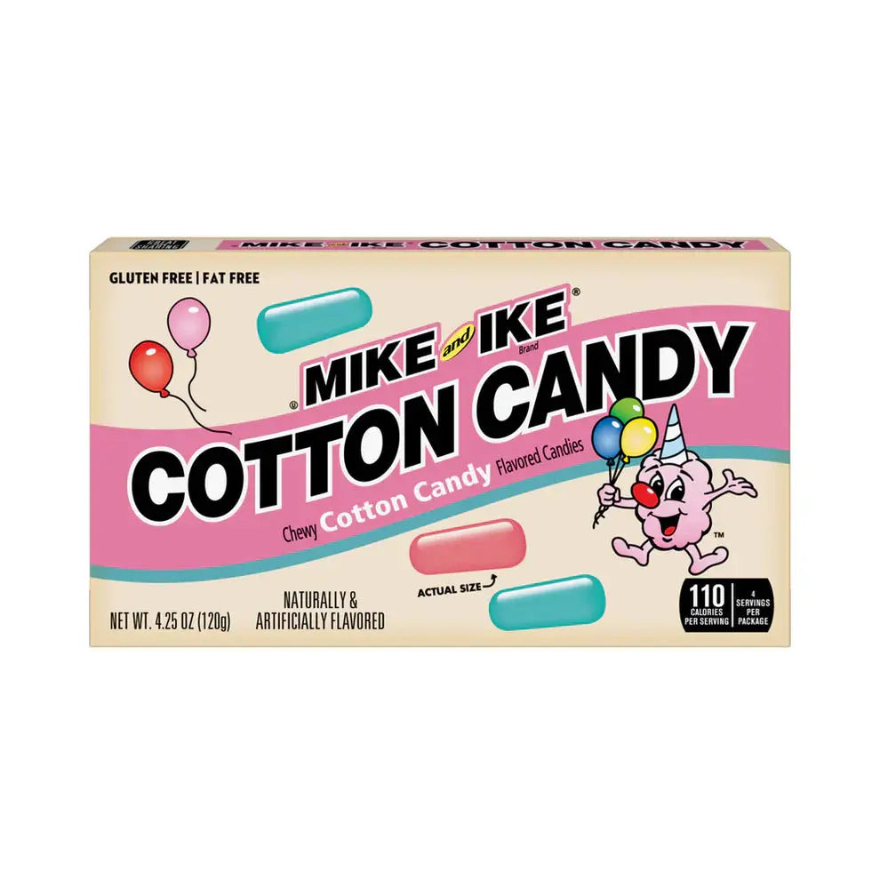 Mike and Ike Barbe à Papa 120g OhMyCandyBox