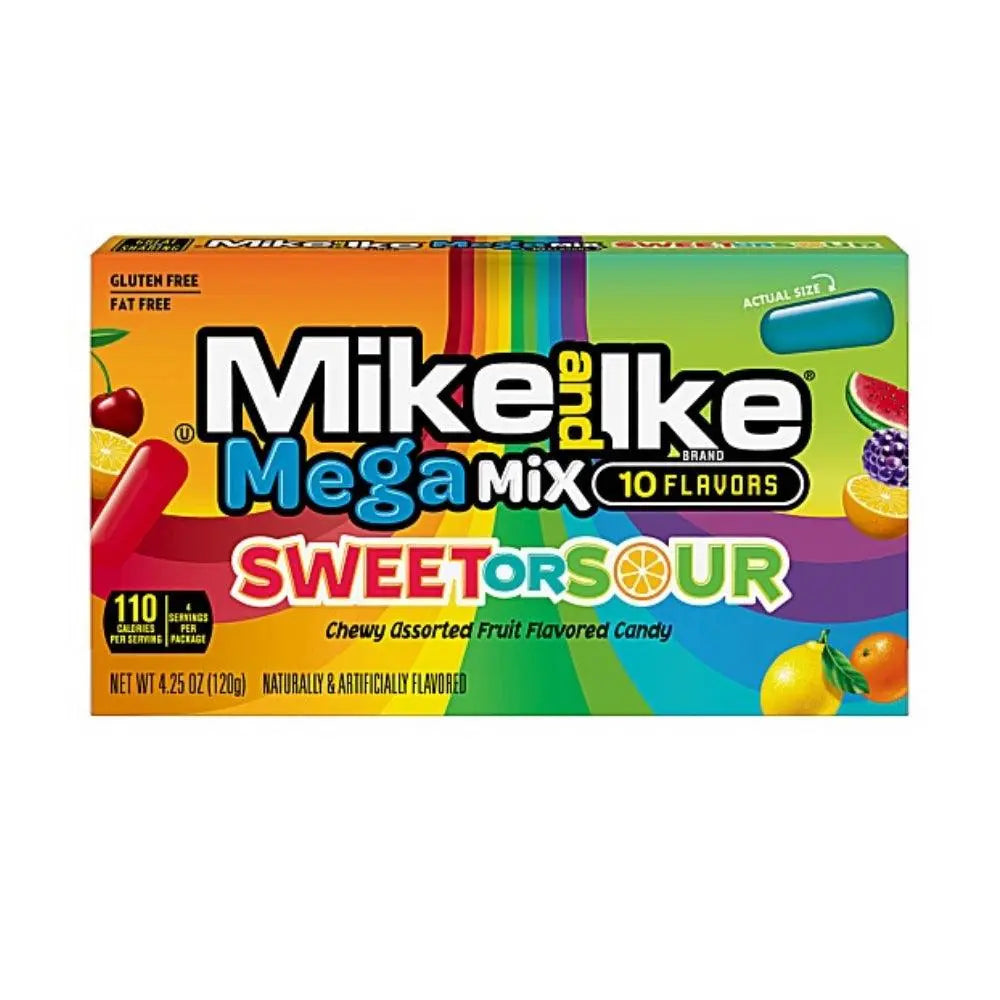 Mike and Ike Mega Mix Doux ou Acide 120g OhMyCandyBox