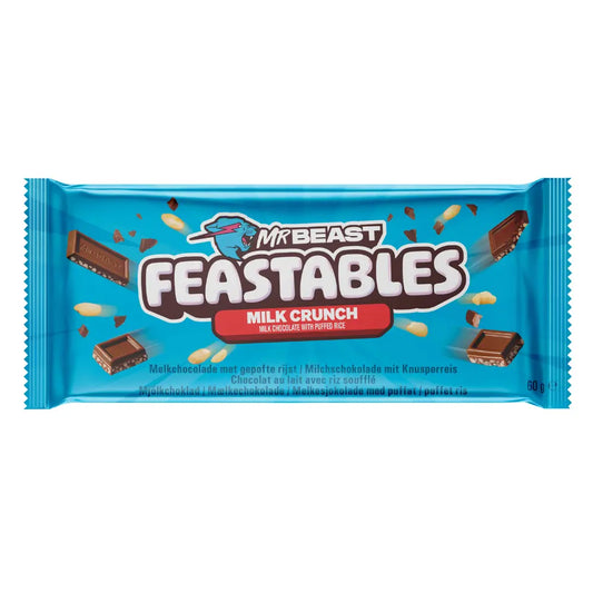MrBeast Feastables Croquant au lait 60g OhMyCandyBox