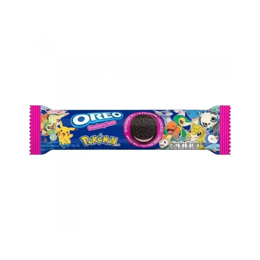 Oreo Pokémon Crème Fraise 28g OhMyCandyBox