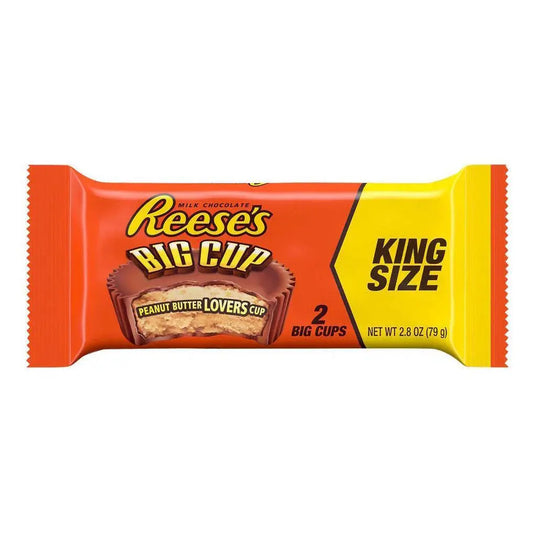 Reese's Beurre de Cacahuète Big Cup Taille King 79g OhMyCandyBox