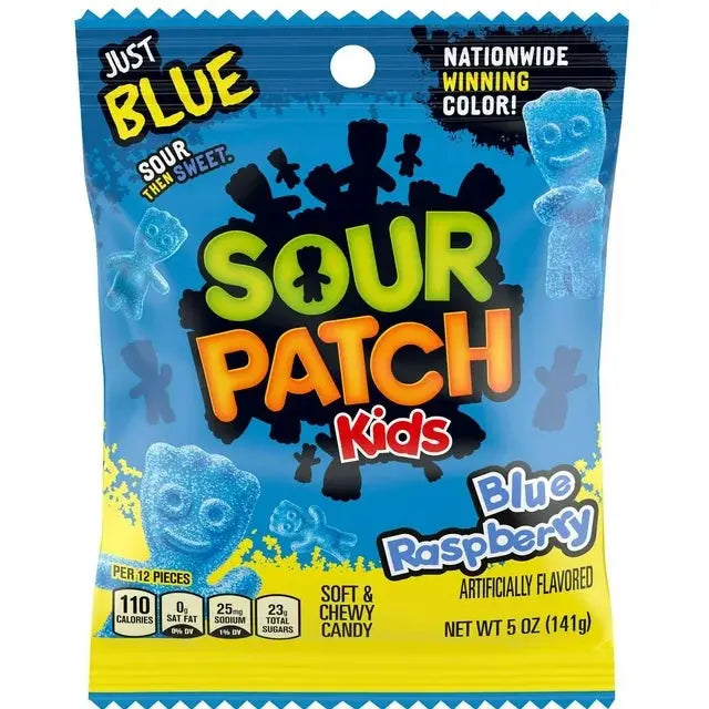 Sour Patch Kids Framboise Bleue 141g OhMyCandyBox