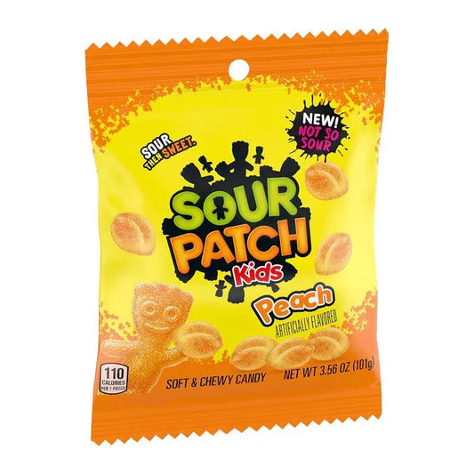 Sour Patch Kids Pêche 101g OhMyCandyBox