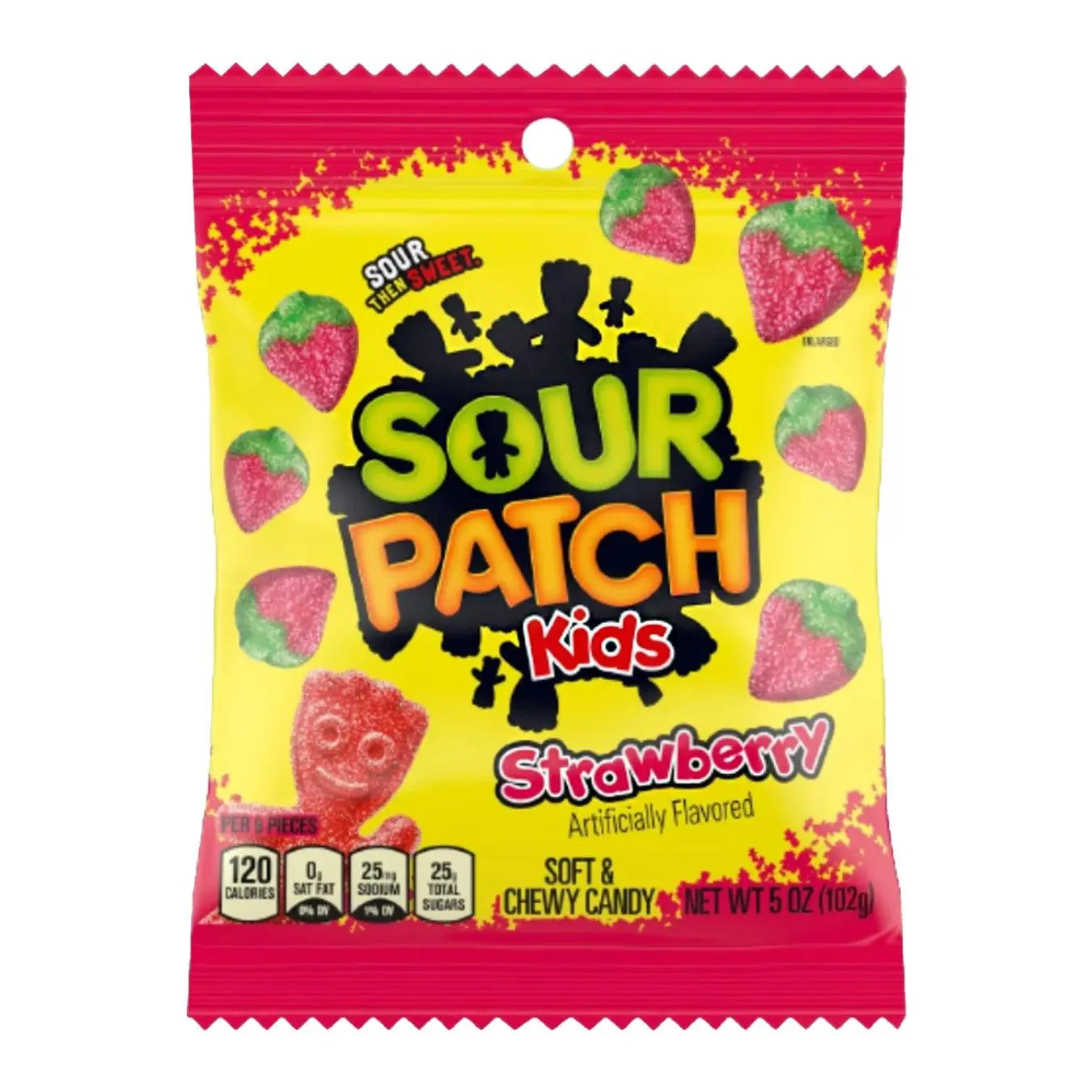 Sour Patch Kids Fraise 102g OhMyCandyBox