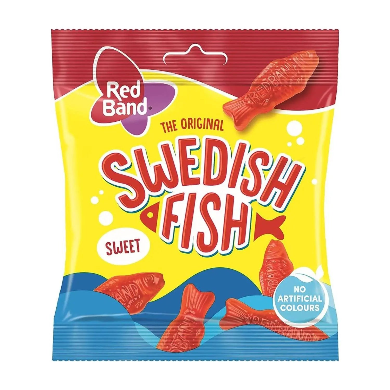 Poissons Suédois Rouge Band 100g OhMyCandyBox