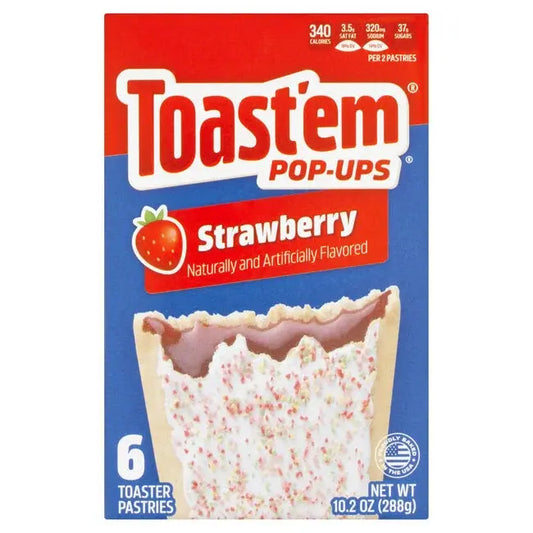 Toast'em Fraise Givrée 288g OhMyCandyBox