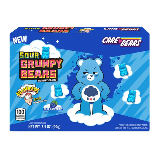 Warheads Care Bears Ours Grincheux Acides 99g OhMyCandyBox