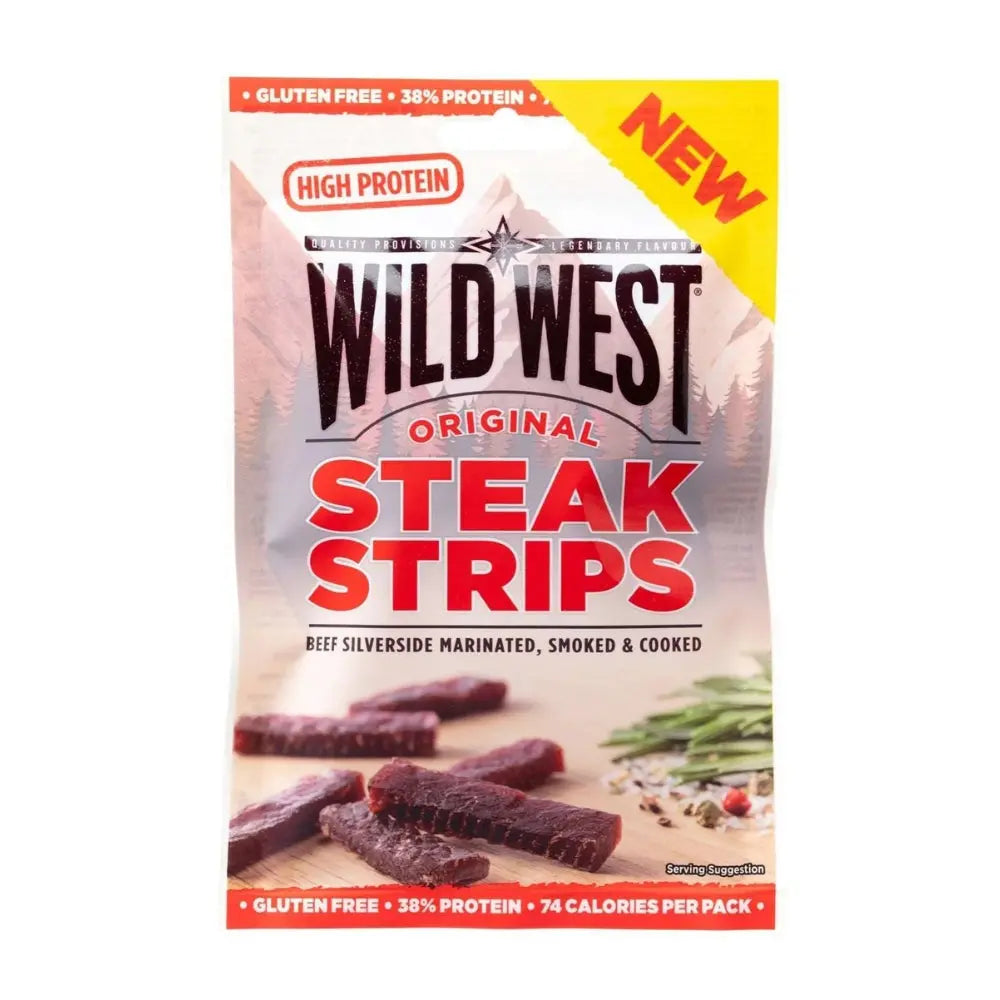 Wild West Original Steak Strips 25g OhMyCandyBox