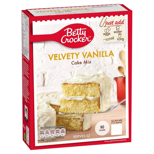 Mélange à Gâteau Betty Crocker Vanille Veloutée 425g OhMyCandyBox