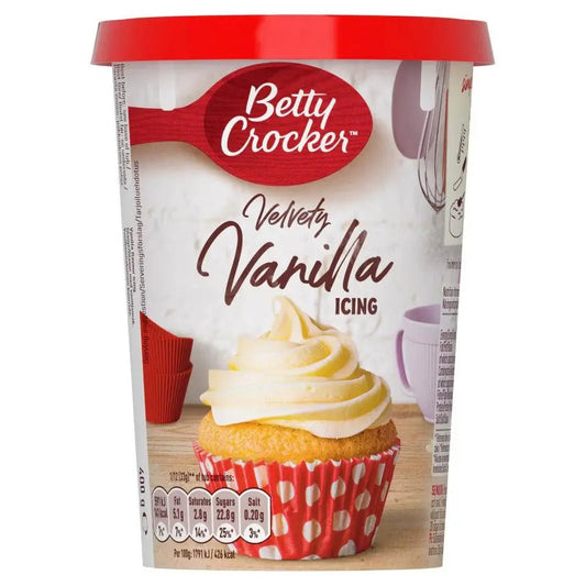 Betty Crocker Glaçage Vanille 400g OhMyCandyBox