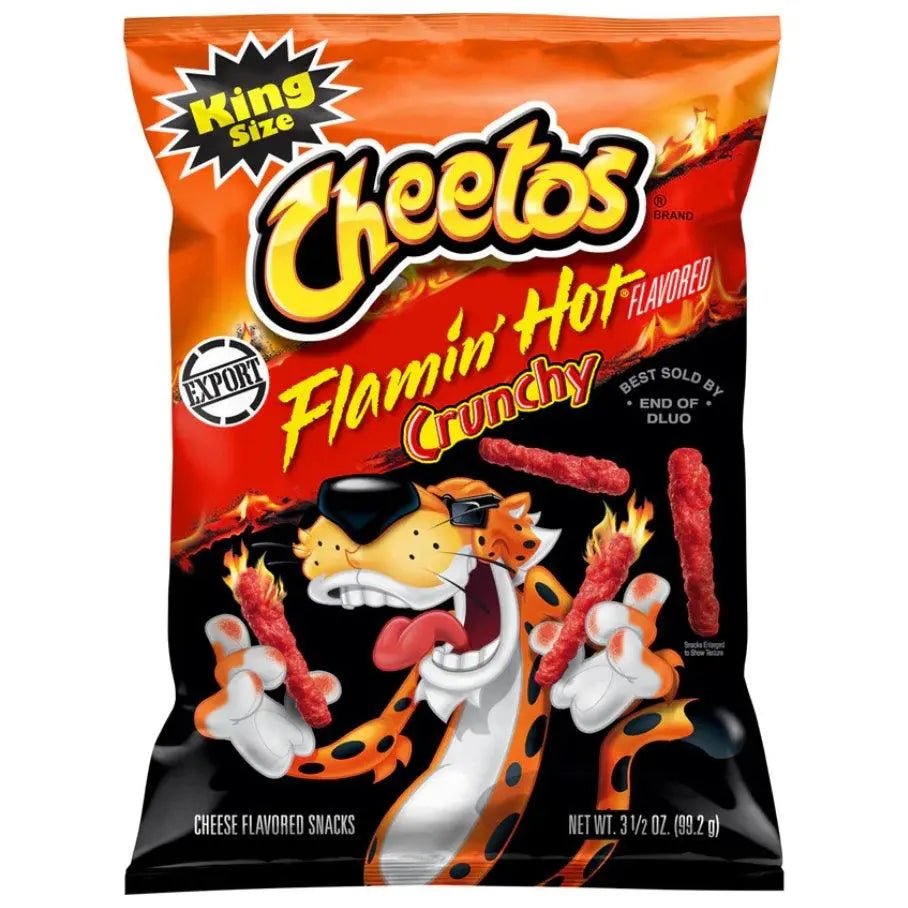Cheetos Flamin' Hot Fromage Croquant 99g OhMyCandyBox