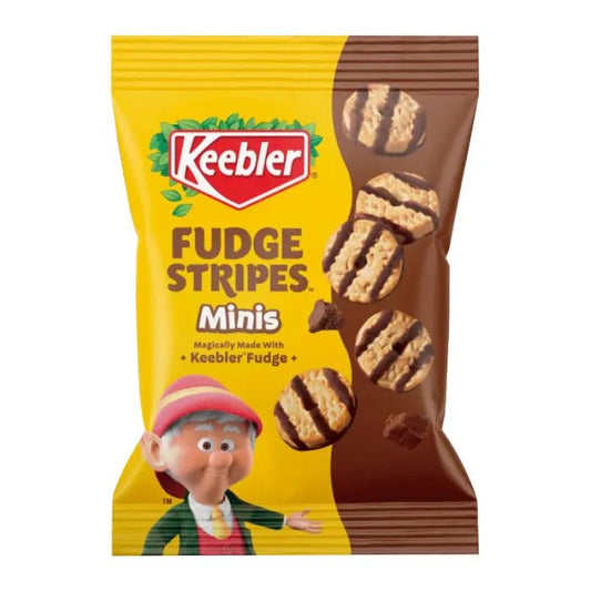 Cookies Keebler Fudge Stripes Minis Original 57g OhMyCandyBox