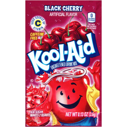 Kool-Aid Mélange à Boire Cerise Noire 7g OhMyCandyBox