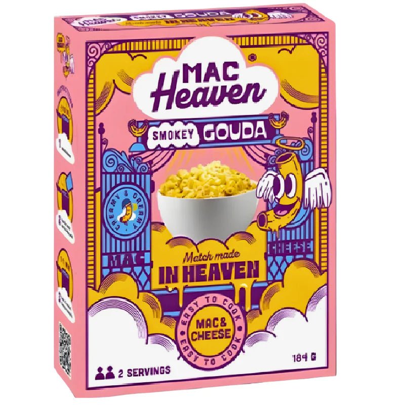 Mac Heaven Mac and Cheese Smokey Gouda 184g - OhMyCandyBox
