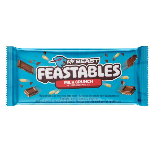 MrBeast Feastables Croquant au lait 60g OhMyCandyBox