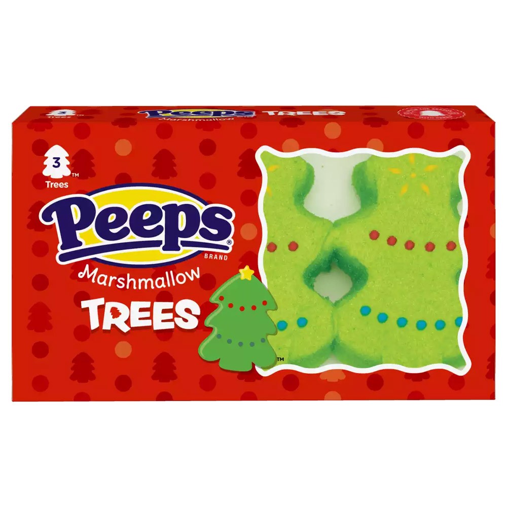 Peeps Marshmallow Christmas Trees 3 Pack 43g