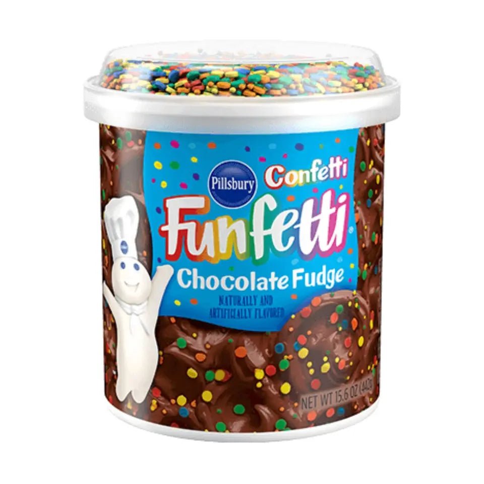 Pillsbury Glaçage Funfetti Chocolat 442g OhMyCandyBox