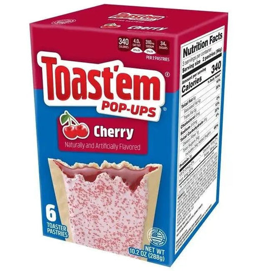 Toast'em Frosted Cherry 288g OhMyCandyBox
