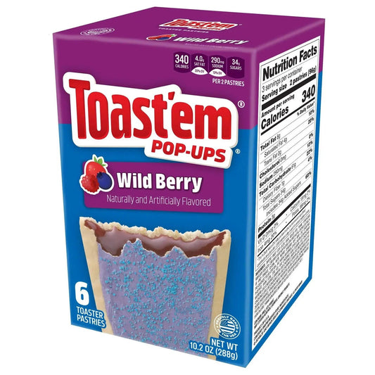 Toast'em Frosted Baies Sauvages 288g OhMyCandyBox