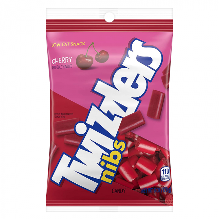 Twizzlers Nibs Cherry 170g - OhMyCandyBox